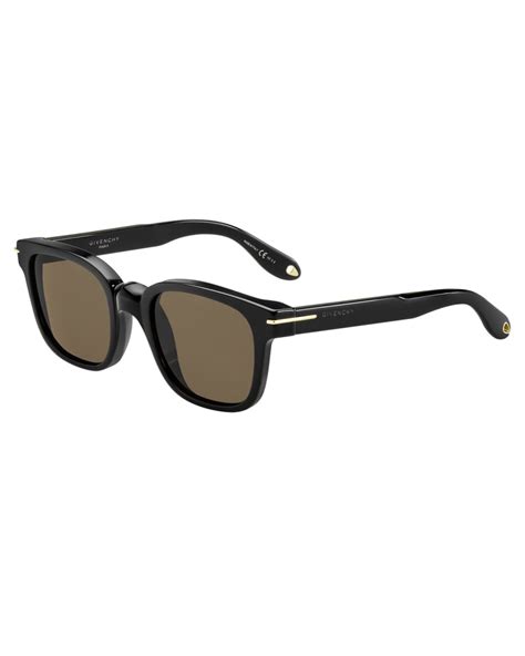 givenchy square monochromatic sunglasses|givenchy large modern sunglasses.